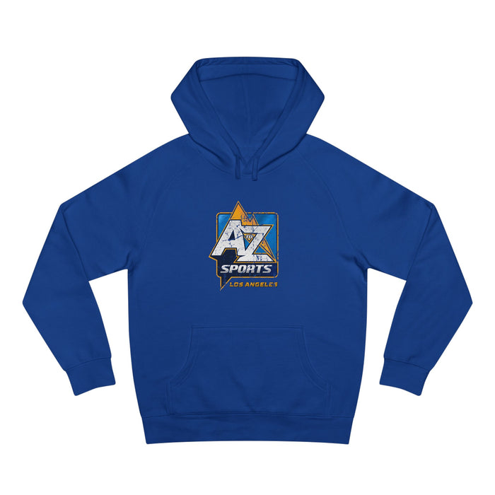 A to Z Sports Chargers Distressed Hoodie