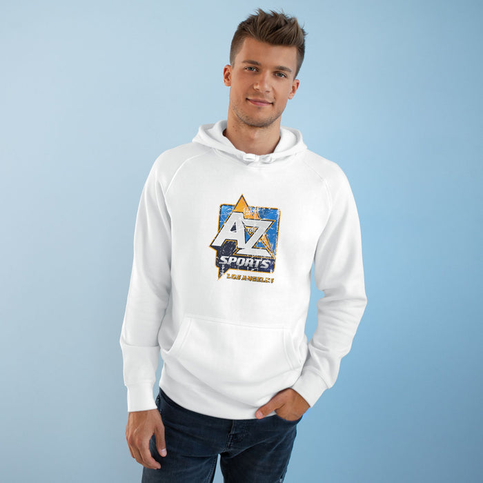 A to Z Sports Chargers Distressed Hoodie