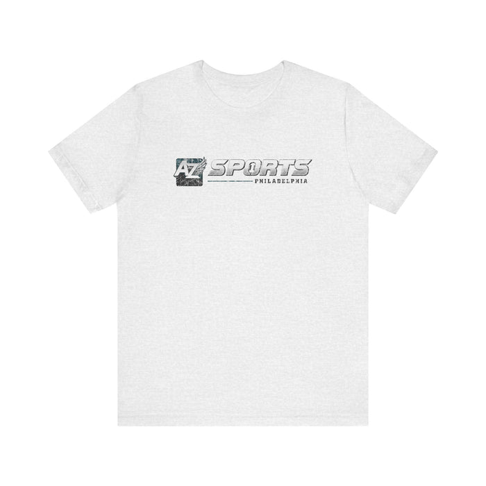 A to Z Sports Eagles Distressed Horizontal T-Shirt