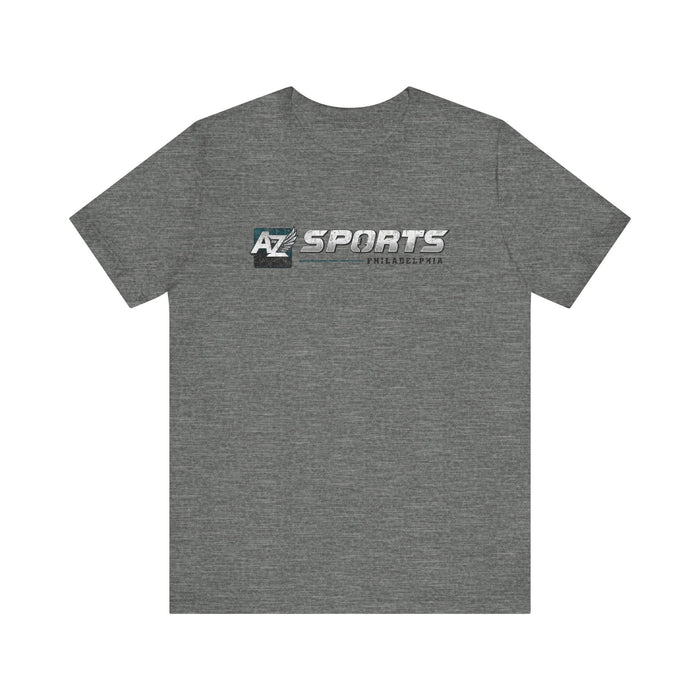 A to Z Sports Eagles Distressed Horizontal T-Shirt