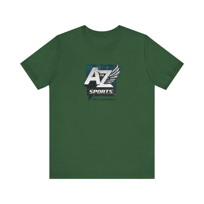 A to Z Sports Eagles Distressed T-Shirt