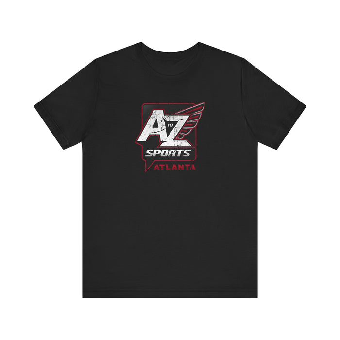A to Z Sports Falcons Distressed Pocket T-Shirt