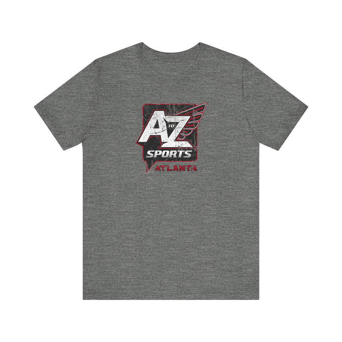 A to Z Sports Falcons Distressed Pocket T-Shirt