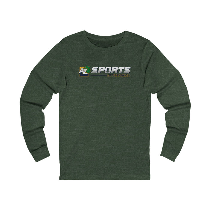 A to Z Sports Notre Dame Long Sleeve Tee