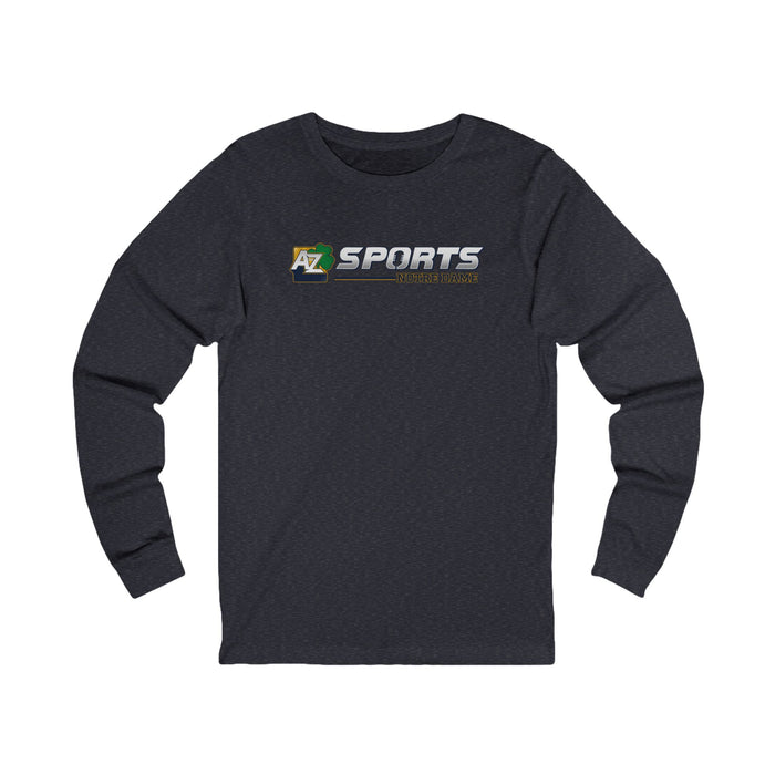 A to Z Sports Notre Dame Long Sleeve Tee