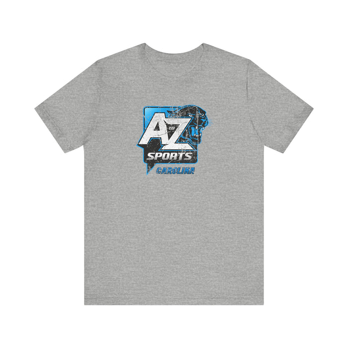 A to Z Sports Panthers Distressed T-Shirt