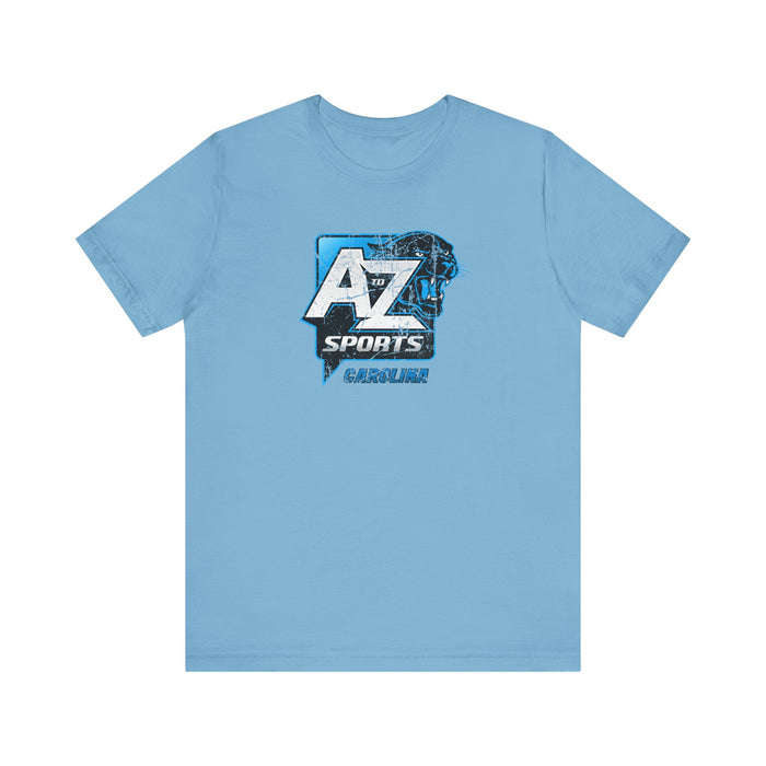 A to Z Sports Panthers Distressed T-Shirt