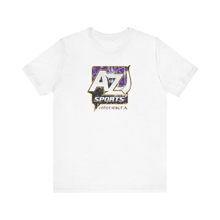 A to Z Sports Vikings Distressed T-Shirt