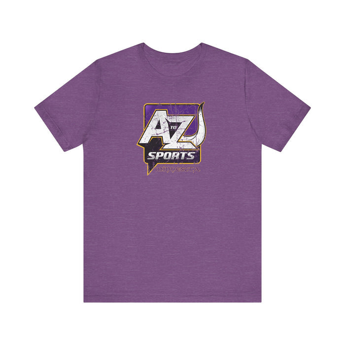 A to Z Sports Vikings Distressed T-Shirt