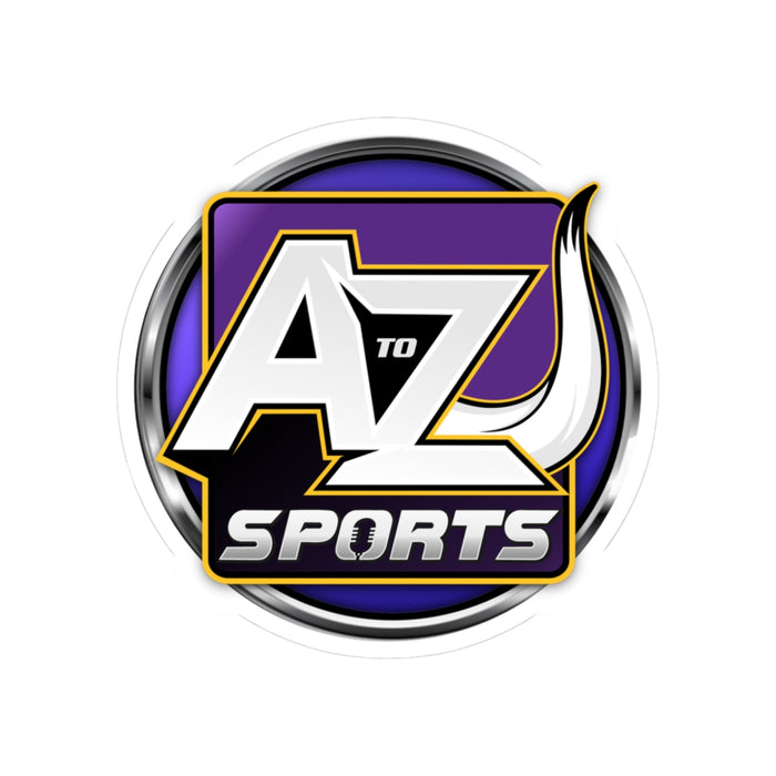 A to Z Sports Vikings Sticker