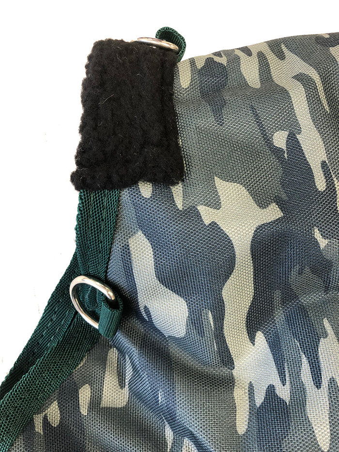 AJ Tack 1200D Waterproof Turnout Horse Blanket with Hood, Camouflage