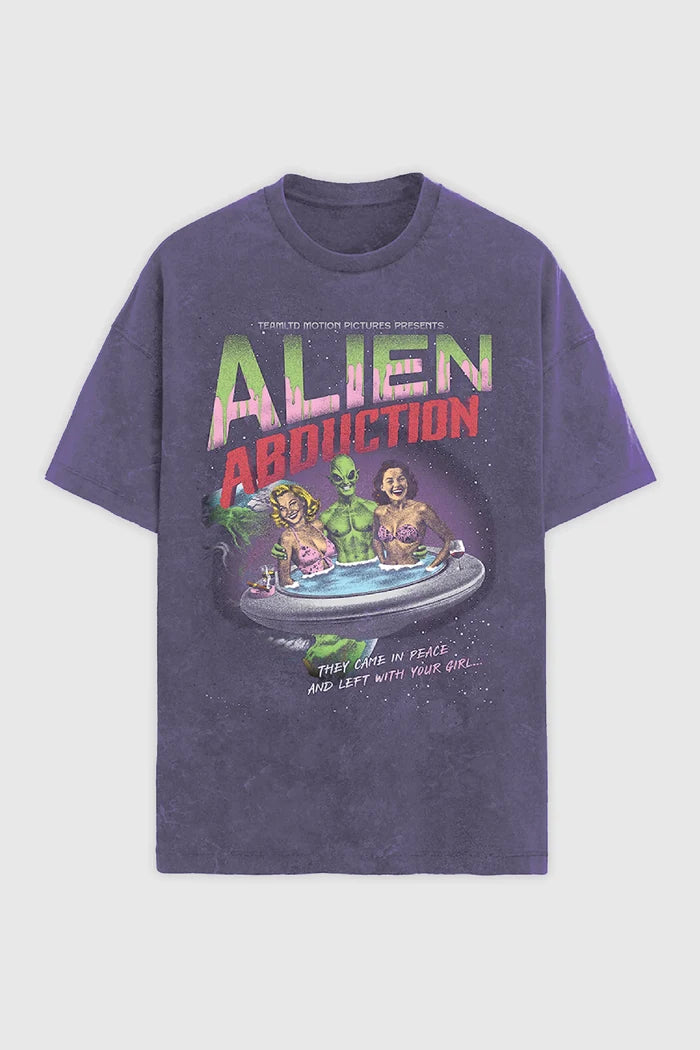 Alien Abduction Tee Tees - Front