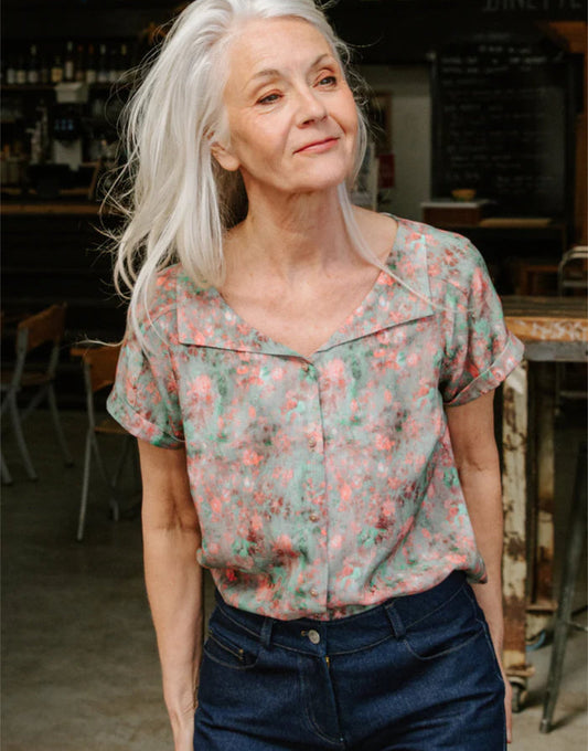 Almost Shirt Paper Sewing Pattern, Maison Fauve