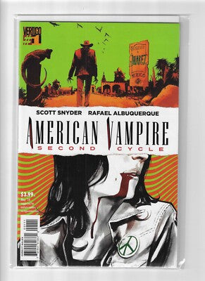 AMERICAN VAMPIRE: SECOND CYCLE #1 ~ Vertigo / Scott Snyder / Rafael Albuquerque