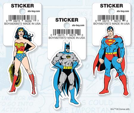 ATA-BOY DC FIGURE 9 STICKER PACK (NET) FOC August 31, 2026