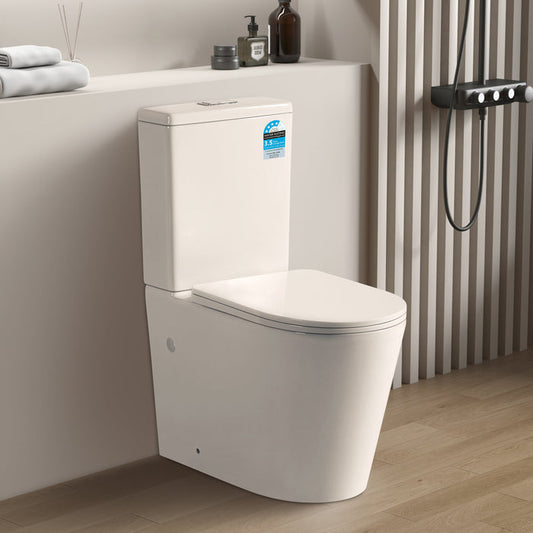 Avis Rimless Toilet Suite 655*385*870mm(Matte White/Matte Black)