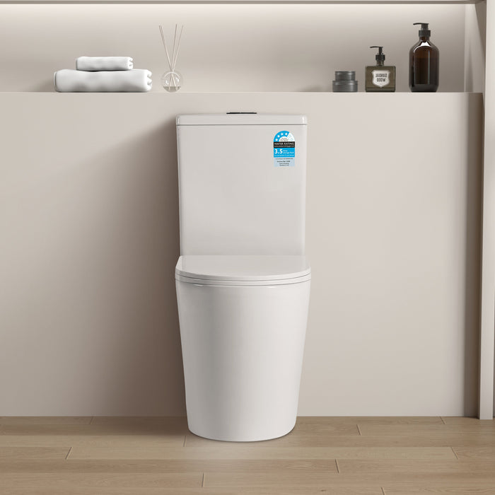 Avis Rimless Toilet Suite 655*385*870mm(Matte White/Matte Black)