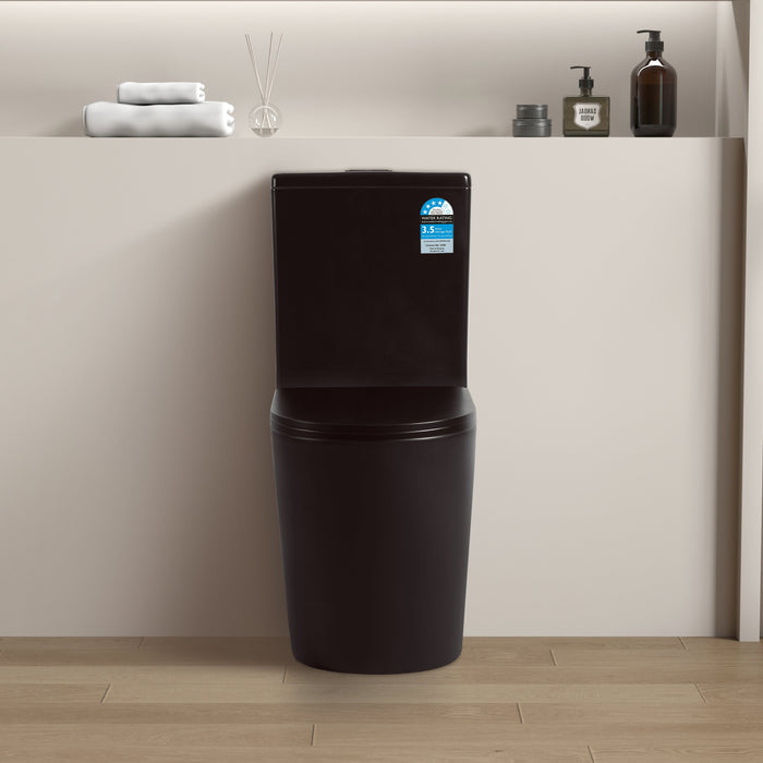 Avis Rimless Toilet Suite 655*385*870mm(Matte White/Matte Black)