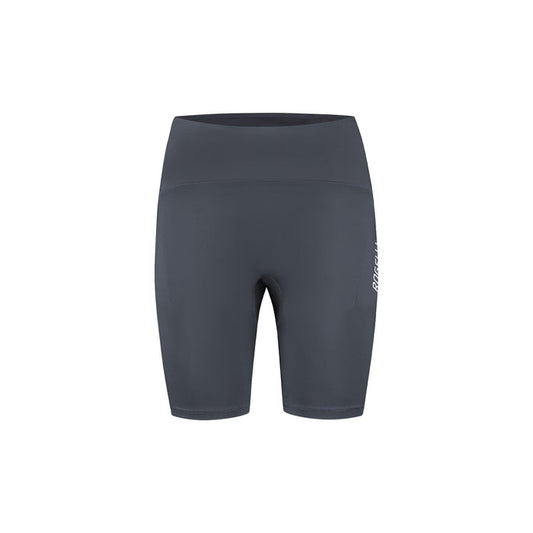 Rogelli Aya korte hardloopbroek strakke pasvorm dames grijs voorkant.