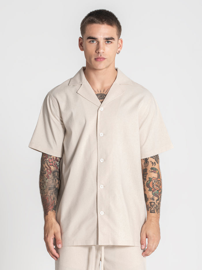 shirts / Beige Natura Shirt