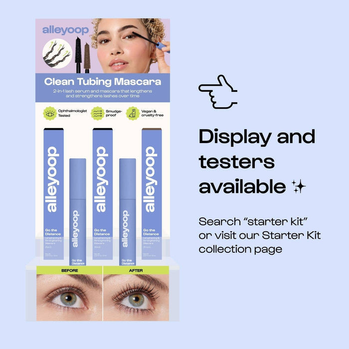 Black Go the Distance Mascara - Clean Tubing Mascara Mini