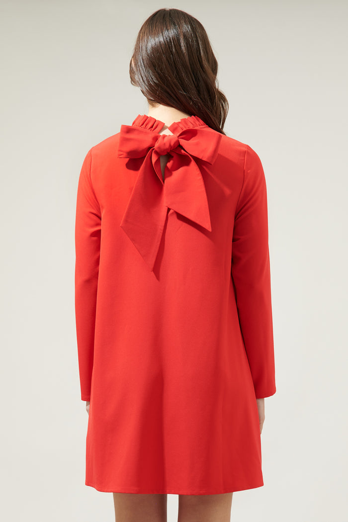 Blaine Ruffle Long Sleeve Mini Dress