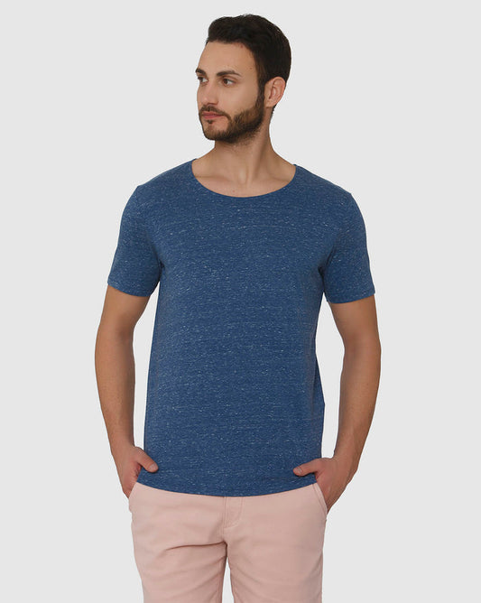 Blue Crew Neck T-Shirt