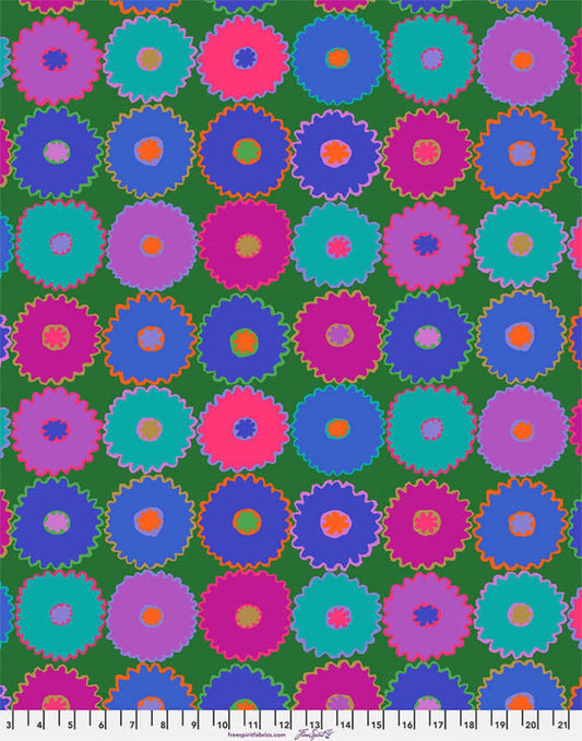 Blue Pinking Cotton Fabric, Kaffe Fassett for Kaffe Fassett Collective Spring 2026