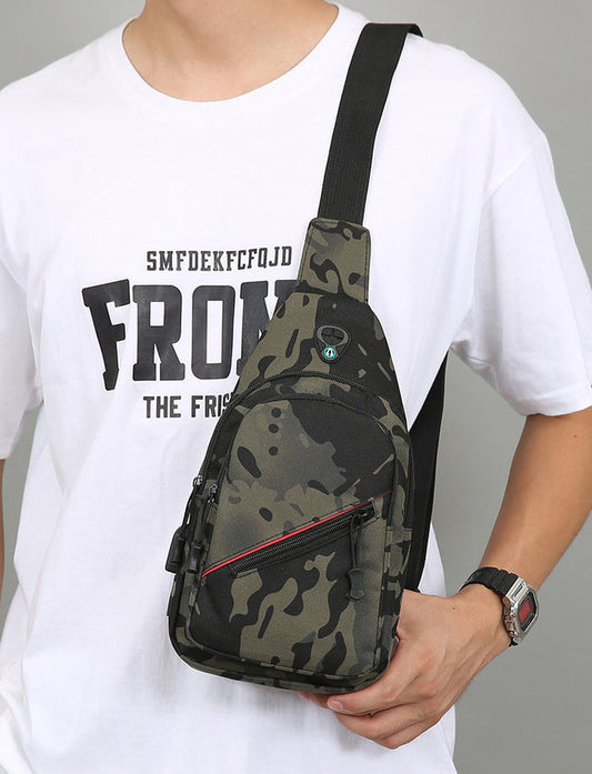 BM041 - Multifunctional USB Messenger Bag