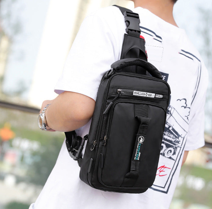 BM043 - Multi-functional Men's Crossbody Bag