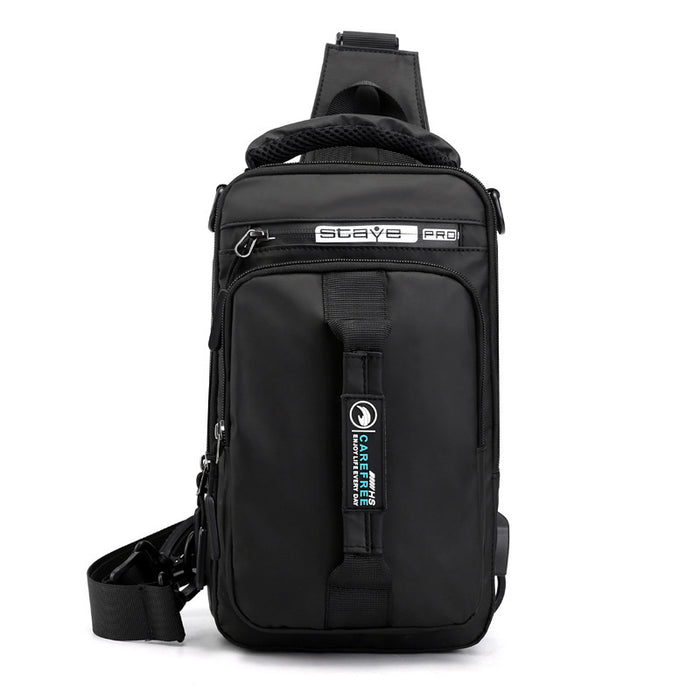 BM043 - Multi-functional Men's Crossbody Bag