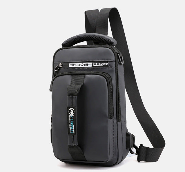 BM043 - Multi-functional Men's Crossbody Bag