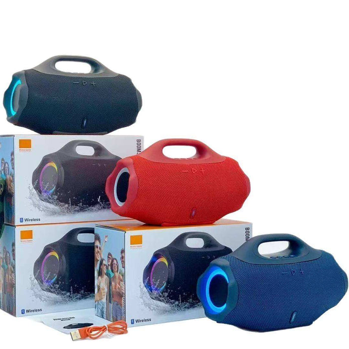 Boomsbox 4 Mini Portable Wireless Bluetooth Speaker with RGB Light