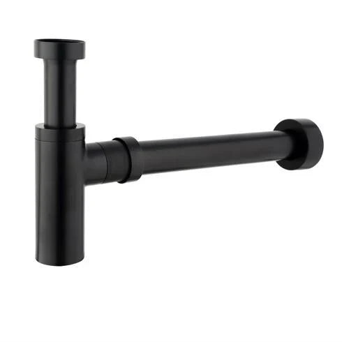 Brass 40mm bottle trap Matte Black