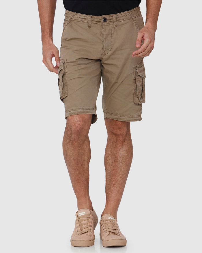 Brown Cargo Shorts