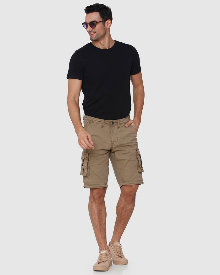 Brown Cargo Shorts