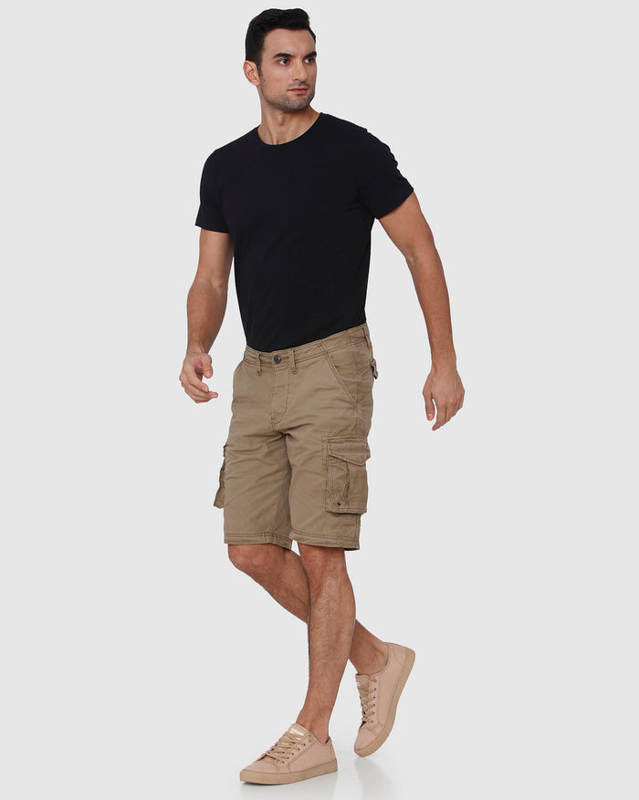 Brown Cargo Shorts