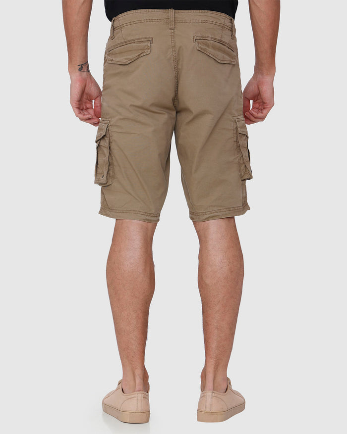 Brown Cargo Shorts