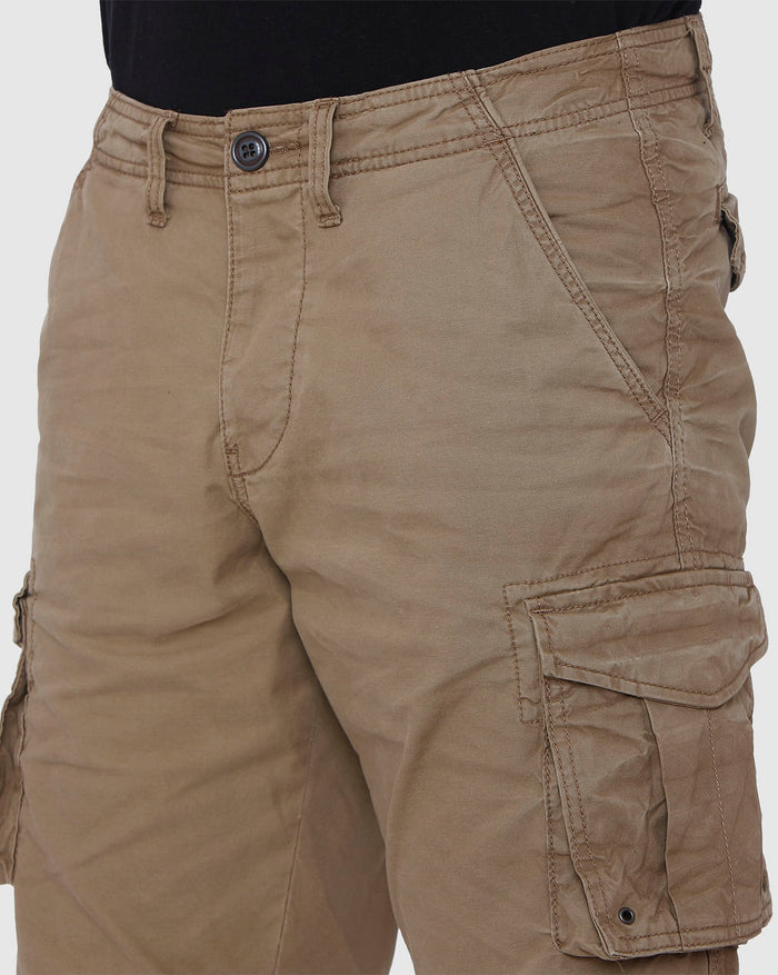Brown Cargo Shorts