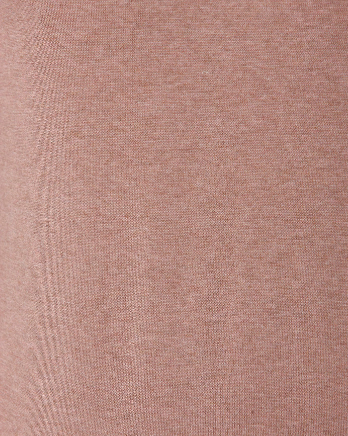 Brown Crew Neck Pullover