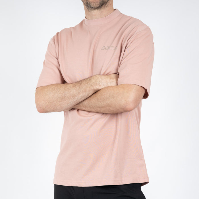 Bute Heavy Weight Cotton T-Shirt - Coral