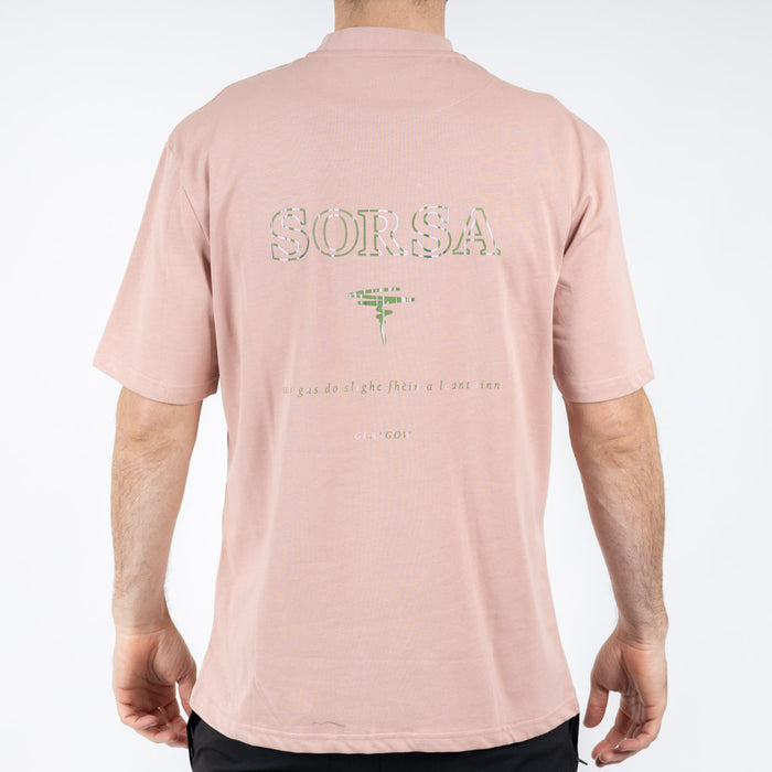 Bute Heavy Weight Cotton T-Shirt - Coral