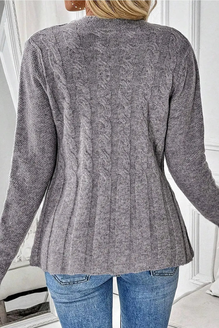 Cable Knit Cardigan