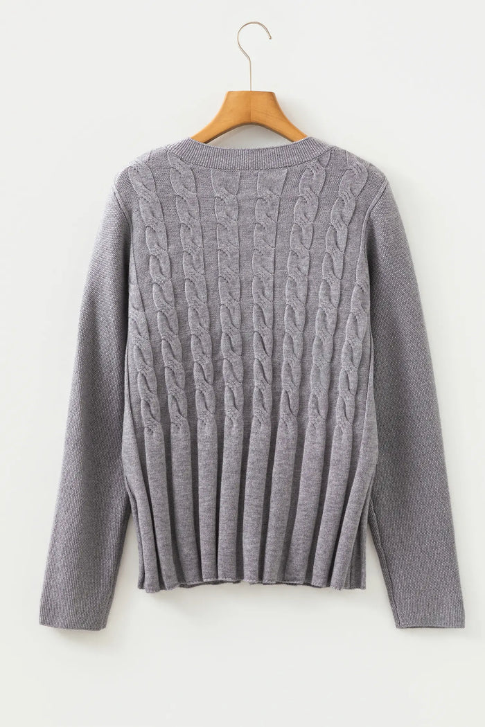 Cable Knit Cardigan