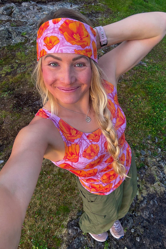 California Poppies // Tank Top