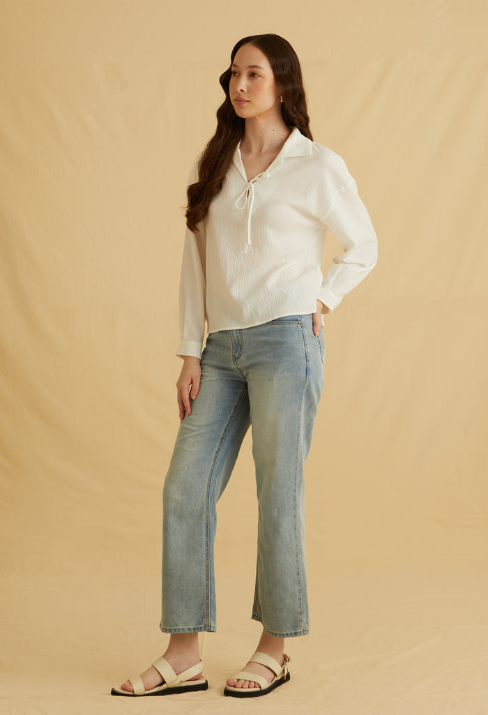 Capri Breeze Ribbon Top