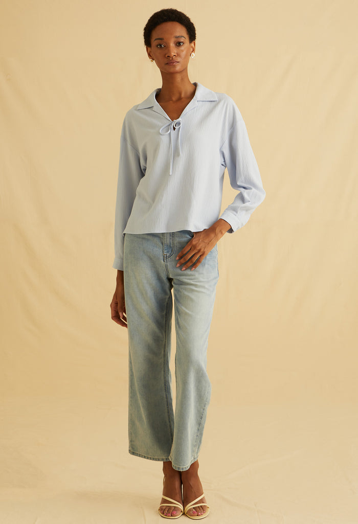 Capri Breeze Ribbon Top