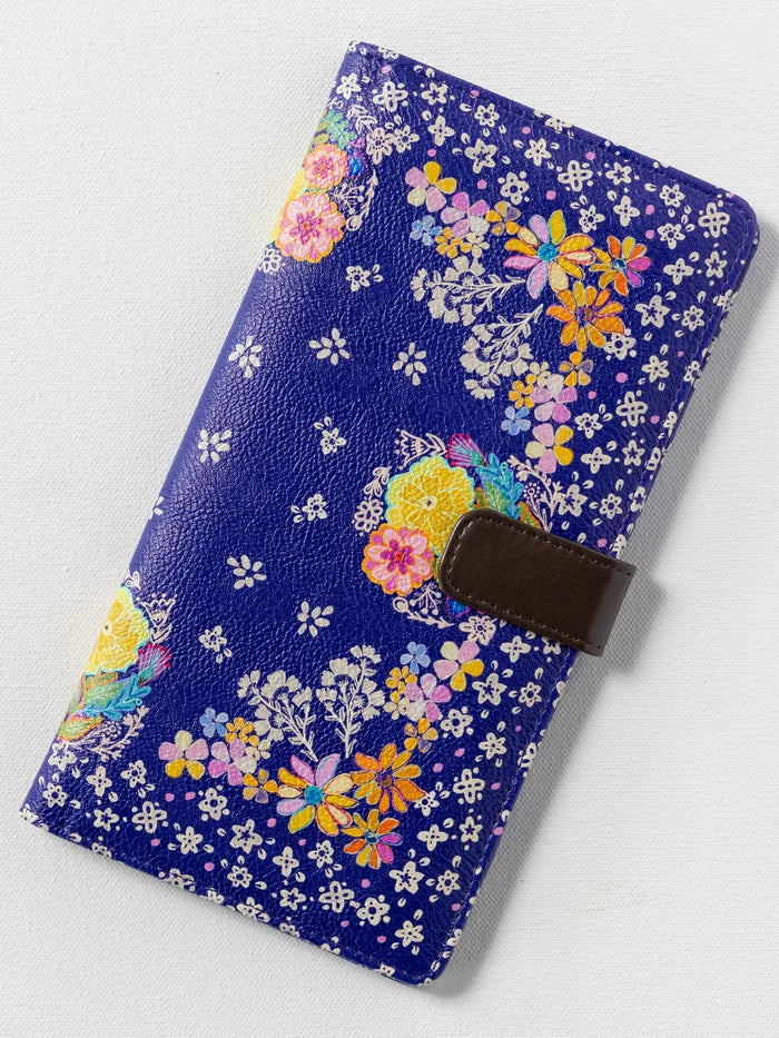 Car Document Holder - Tropic Bandana Navy-view 2