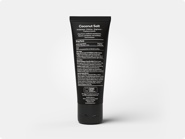 charcoal toothpaste
