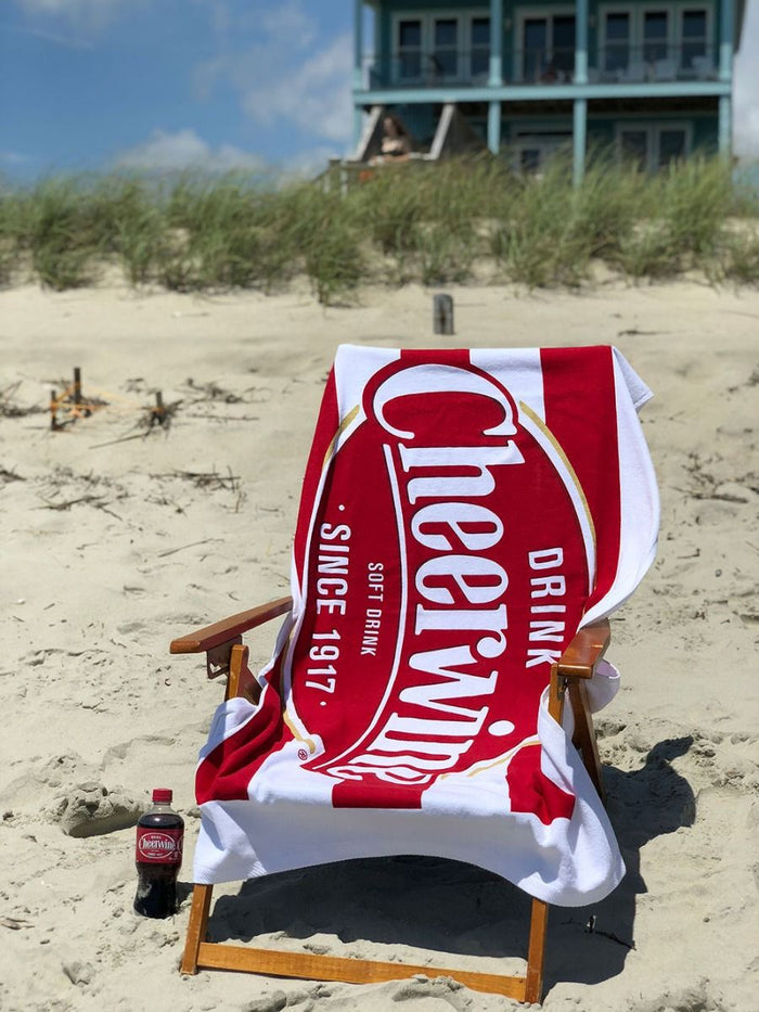 Cheerwine - Beach Towel